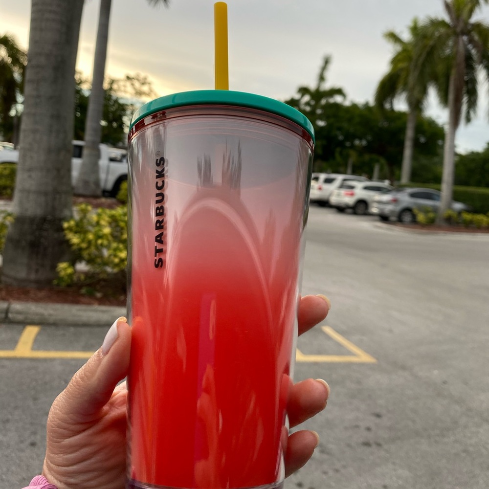 Starbucks Watermelon Sunrise Summer LE Tumbler